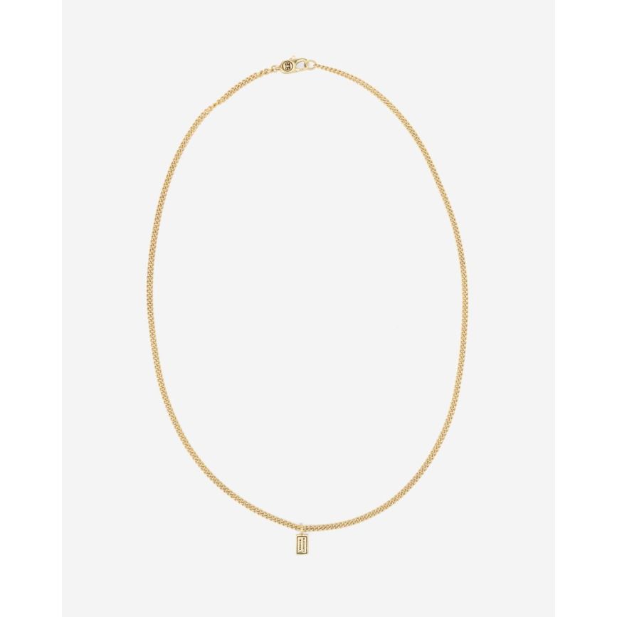 BUDDHATOBUDDHA - Ketting Essential verguld  | 60cm
