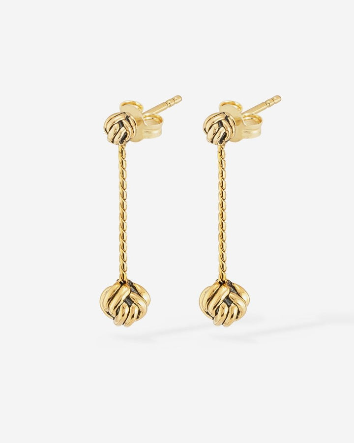 BTB - OORHANGERS REFINED KATJA GOUD 14KT