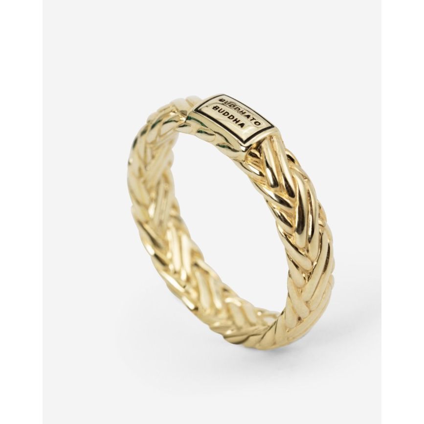 Buddhatobuddha - Ring Katja XS verguld  | 17