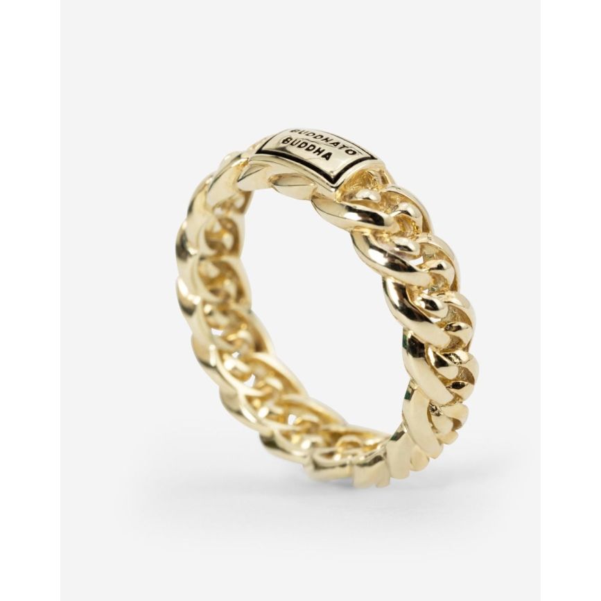Buddhatobuddha - Ring Nathalie XS verguld  | 17