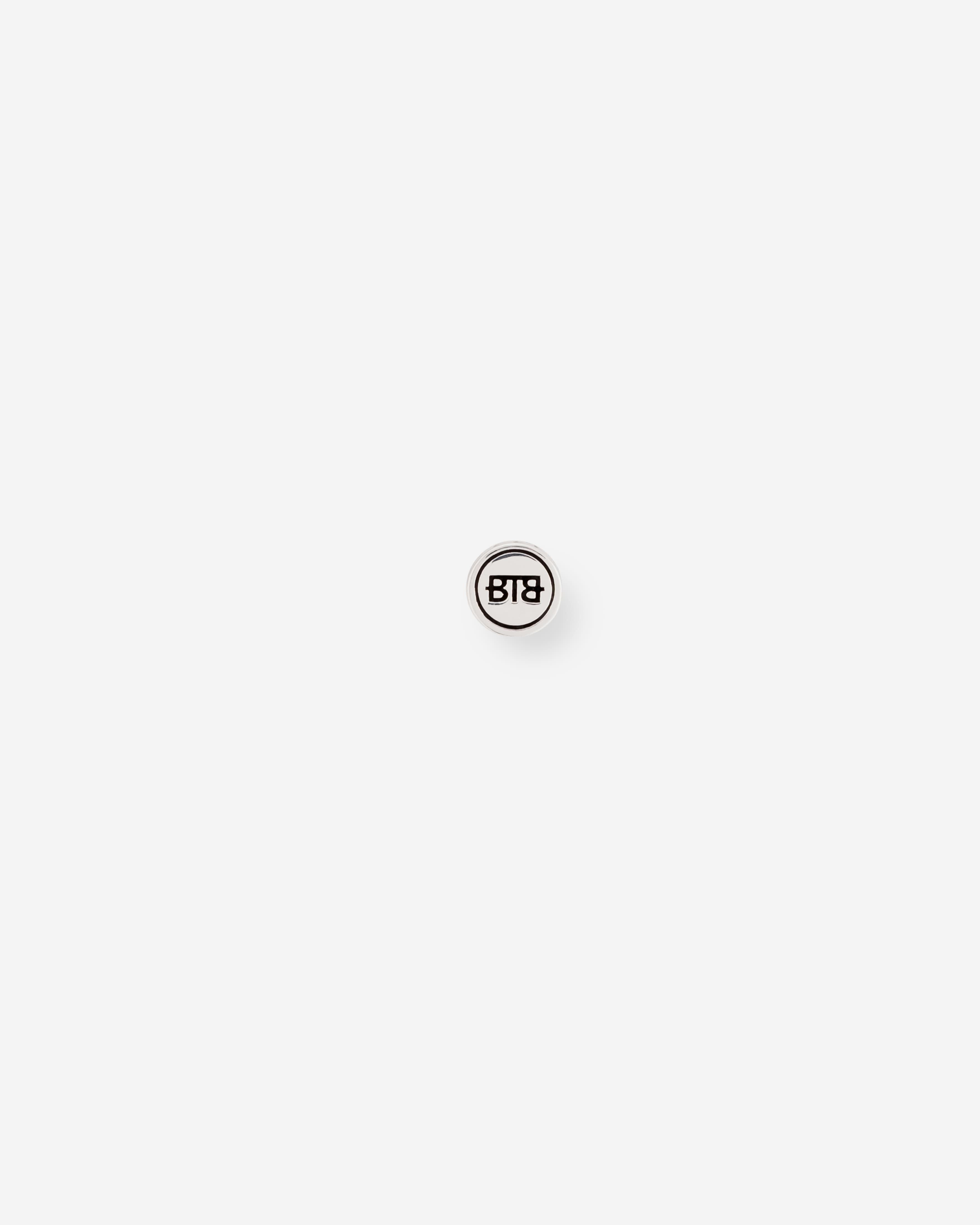 BUDDHATOBUDDHA - Barbara logo oorsteker single piece | 4x1,5mm