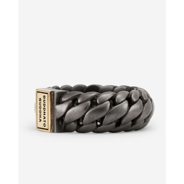 Buddhatobuddha - Ring Ben Small Zwart Rhodium Goud 14kt | 21