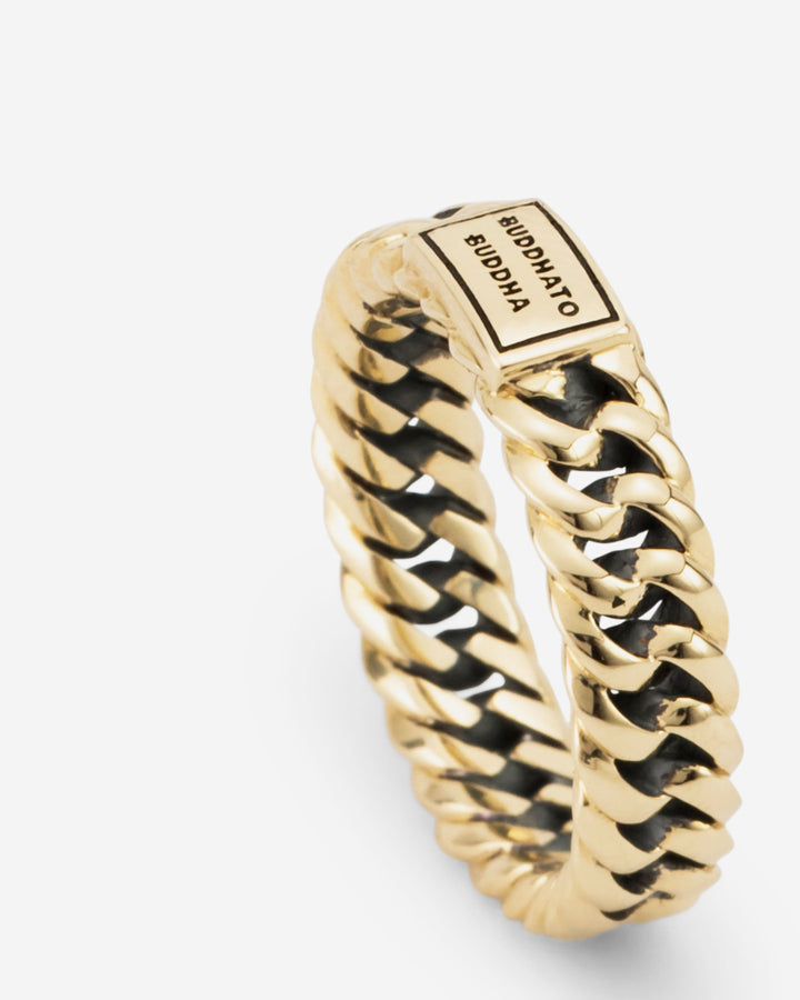 BTB - RING CHAIN GOUD 14KT