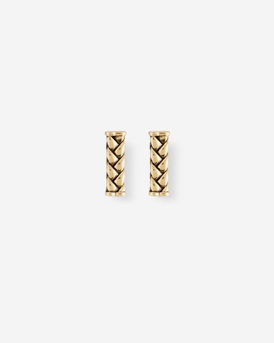 BTB - OORKNOPJES GEORGE GOUD 14KT