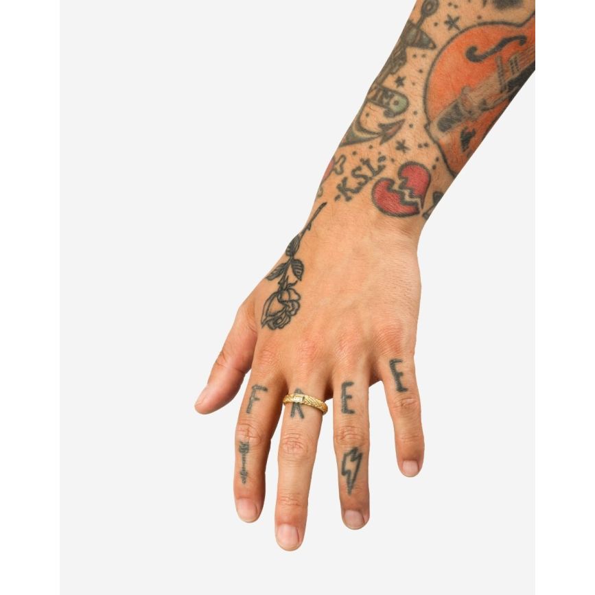 Buddhatobuddha - Ring Katja XS verguld  | 17