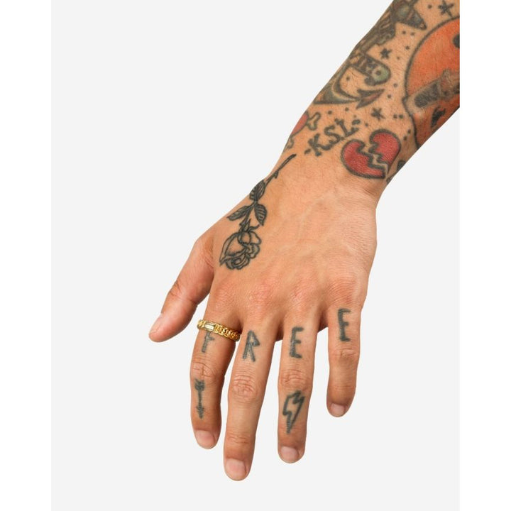 Buddhatobuddha - Ring Nathalie XS verguld  | 17