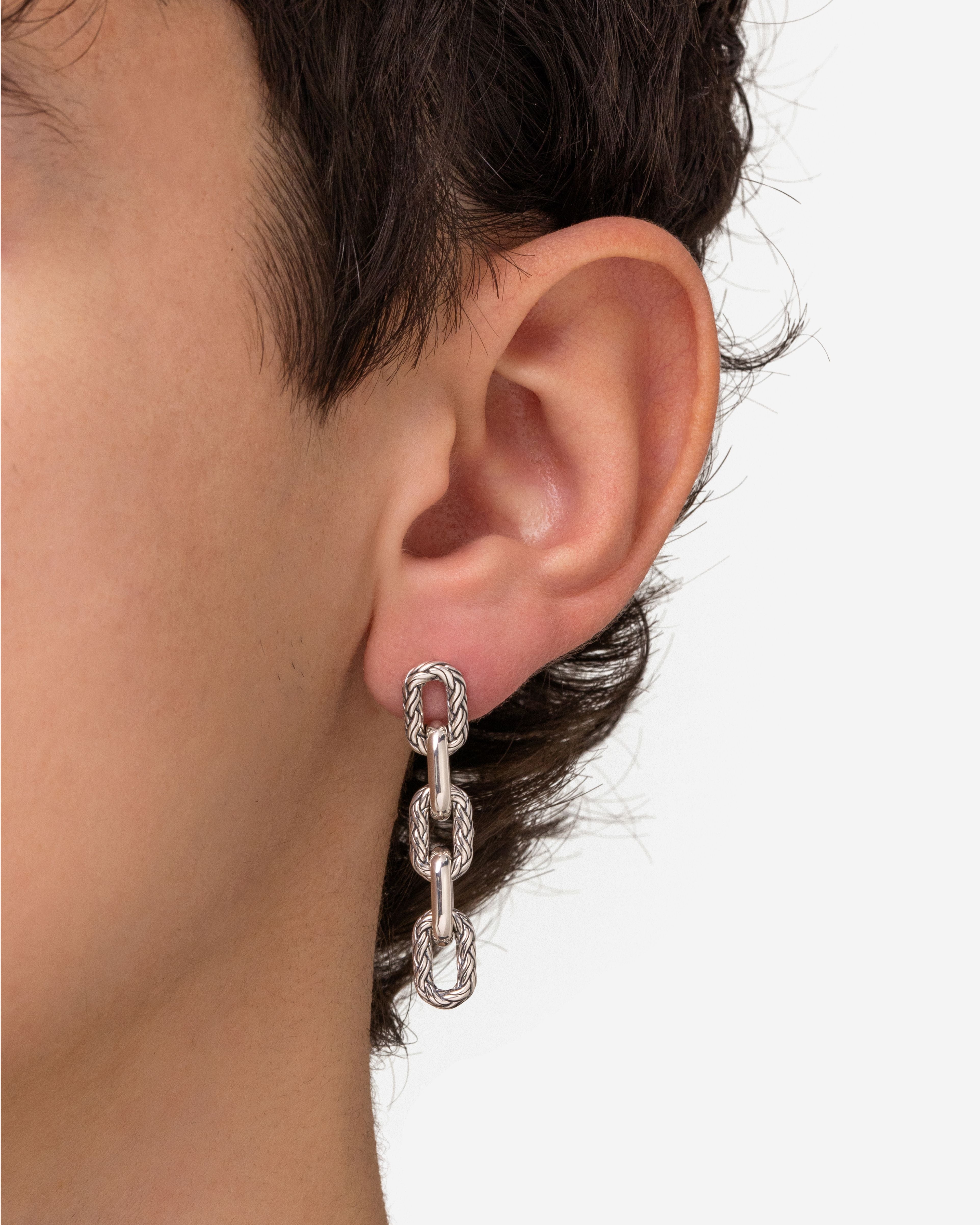 BUDDHATOBUDDHA - Katja link oorsteker single piece | 43*8mm
