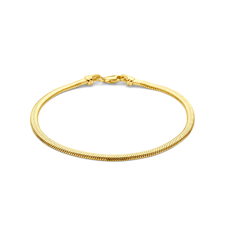 Silgold armband slang 3,3 mm | 19 cm