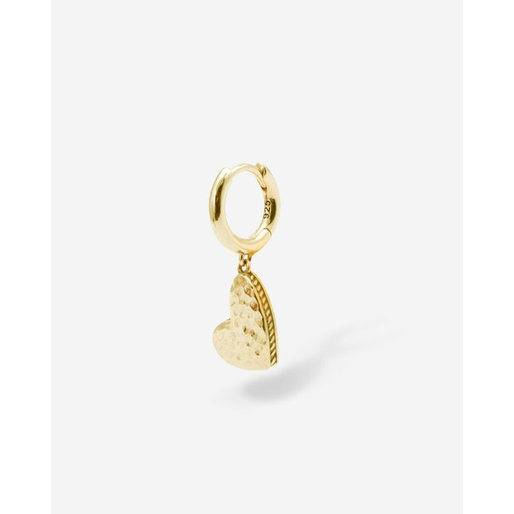 BUDDHATOBUDDHA - Oorbel hart single piece | 9mm