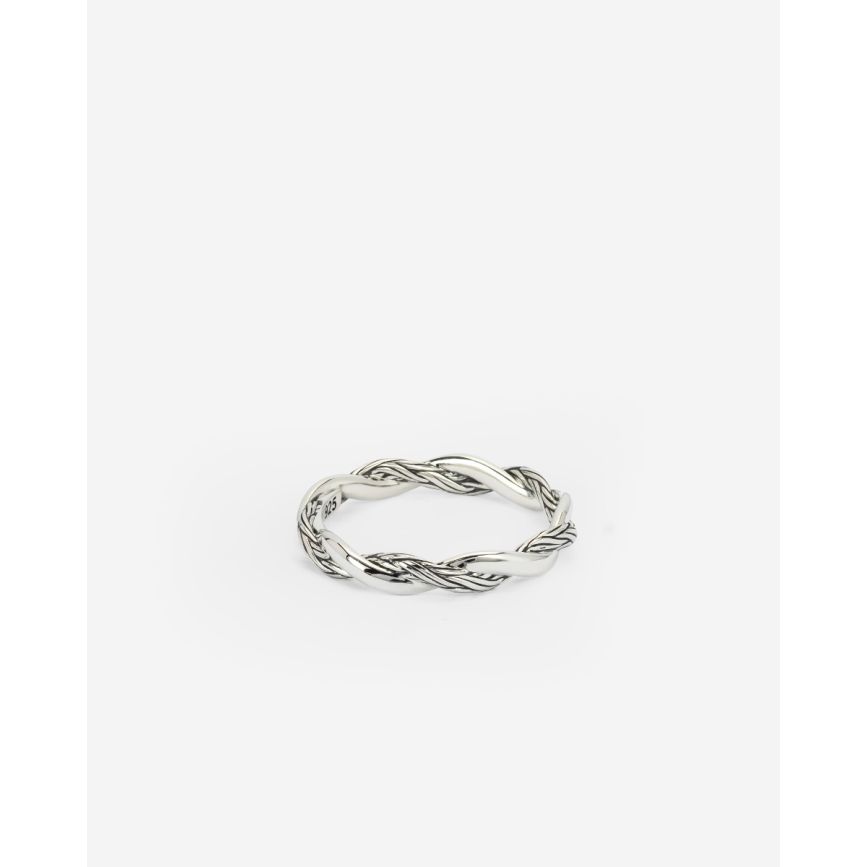 Buddhatobuddha - Stacking Ring Katja Twist Zilver  | 17