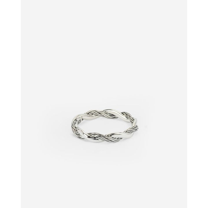 Buddhatobuddha - Stacking Ring Katja Twist Zilver  | 17