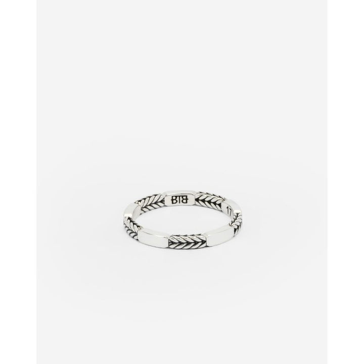 Buddhatobuddha - Stacking Ring Barbara Mix Zilver | 17