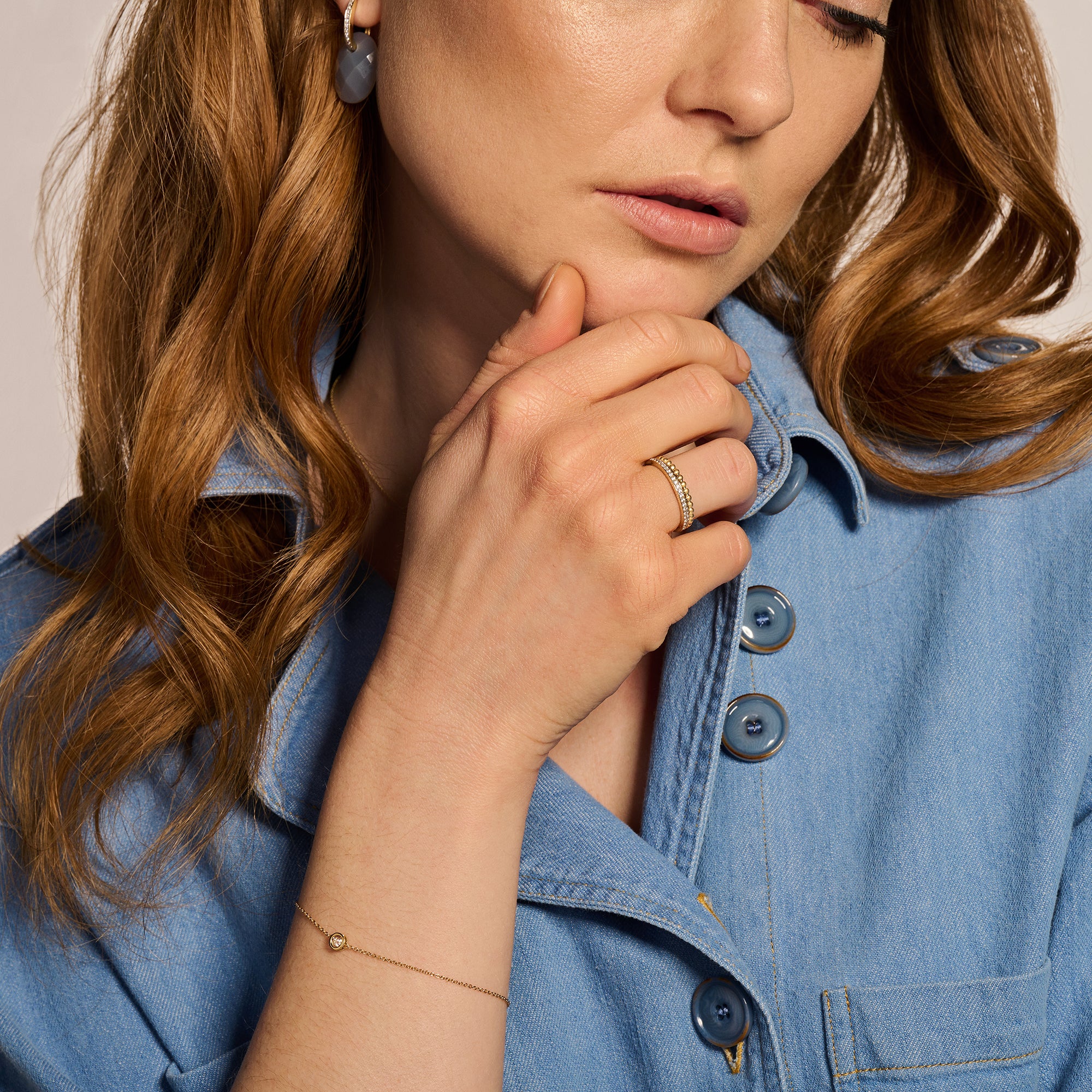 Blush Ring 1105YGO -  Geel Goud (14k)