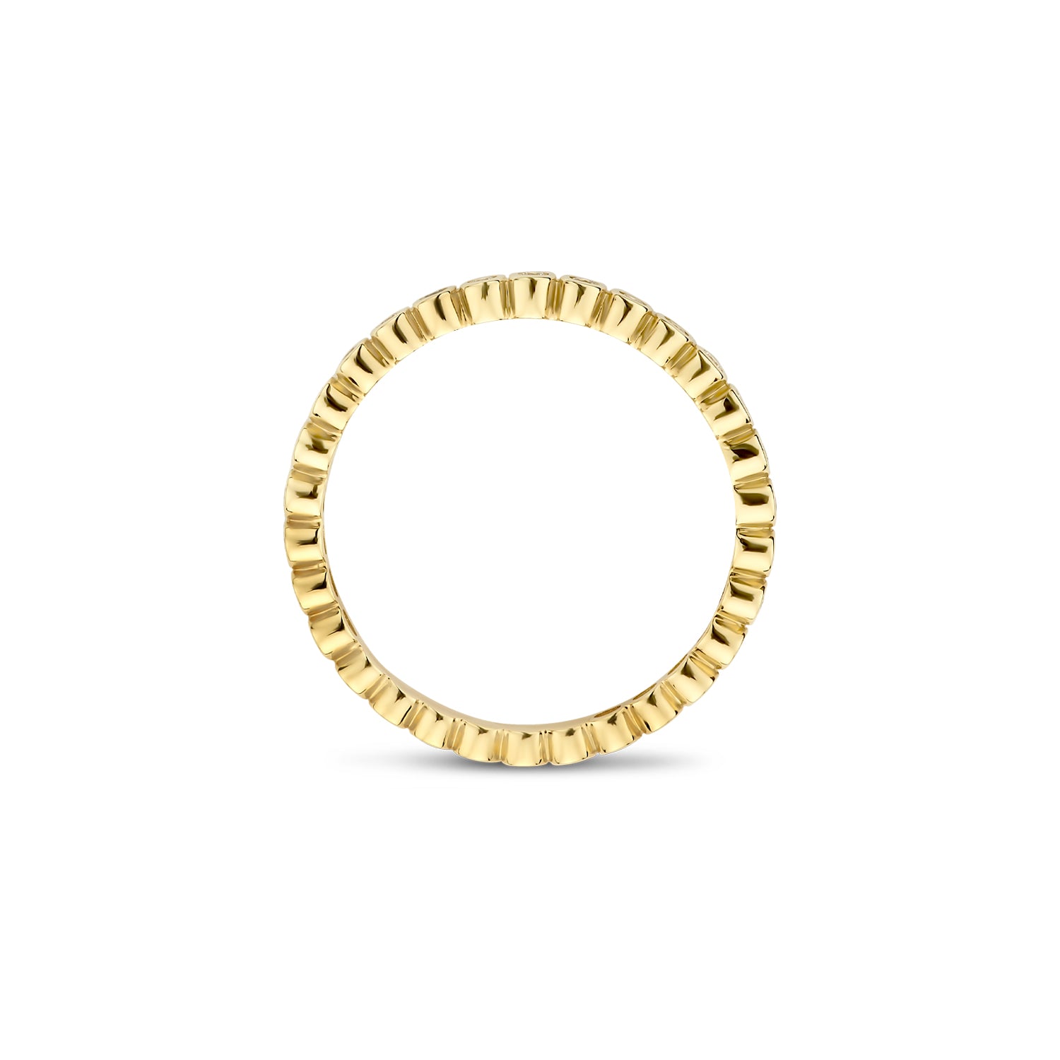 Blush Ring 1120YZI -  Geel Goud (14k) met Zirkonia