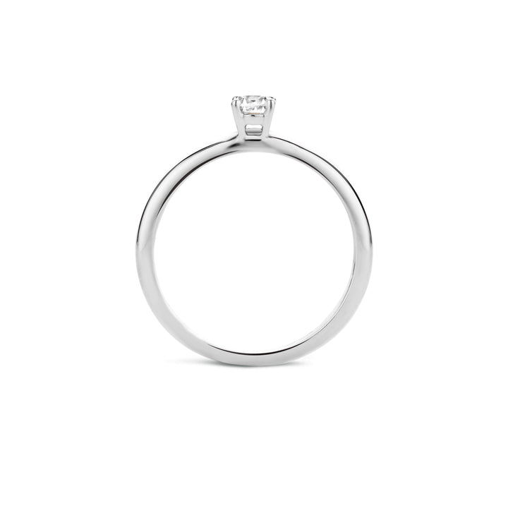 Blush Ring 1132WZI -  Wit Goud (14k) met Zirkonia