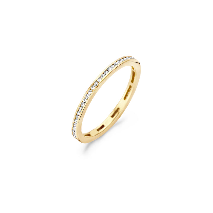 Blush Ring 1138YZI -  Geel Goud (14k) met Zirkonia