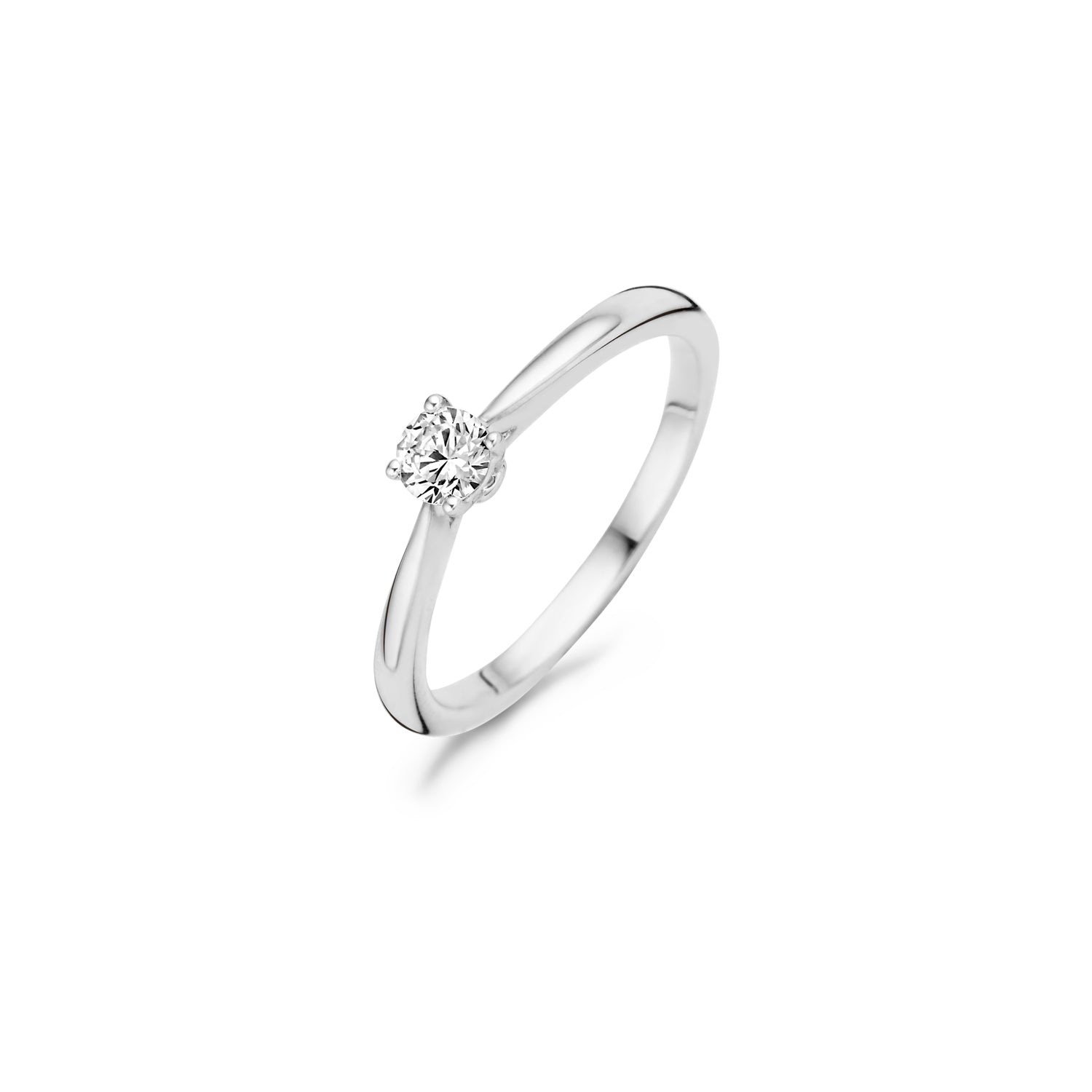 Blush Ring 1187WZI - Wit Goud (14k) met Zirkonia