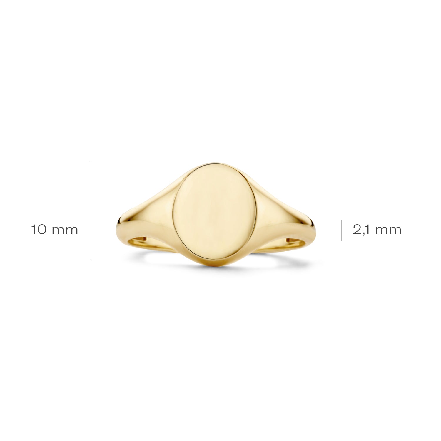 Blush Ring 1190YGO - Geel Goud (14k)