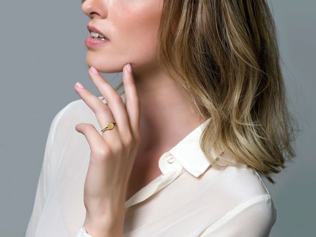 Blush Ring 1191YGO -  Geel Goud (14k)