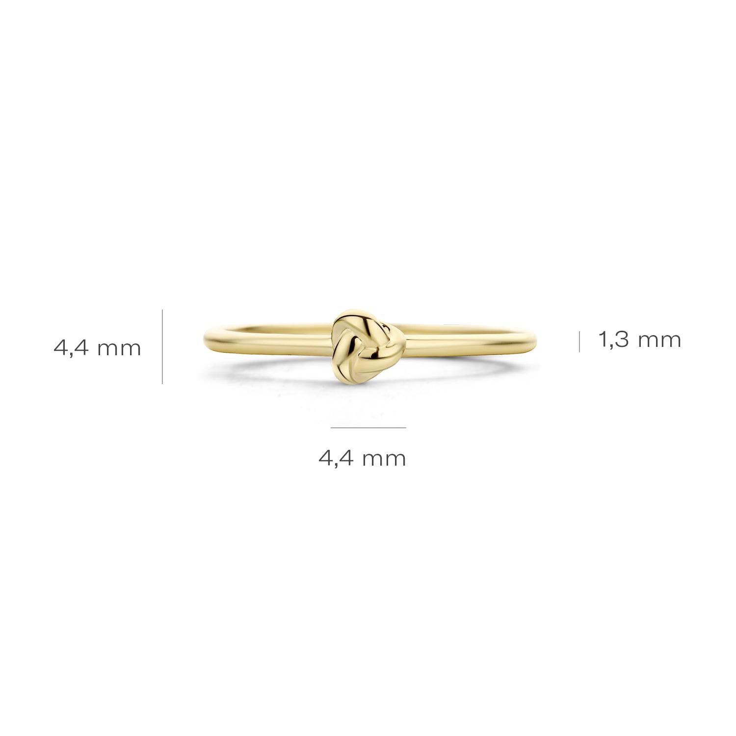 Blush Ring 1193YGO - Geel Goud (14k)