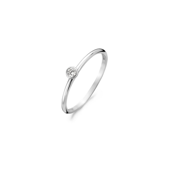 Blush Ring 1198WZI - Wit Goud (14k) met Zirkonia