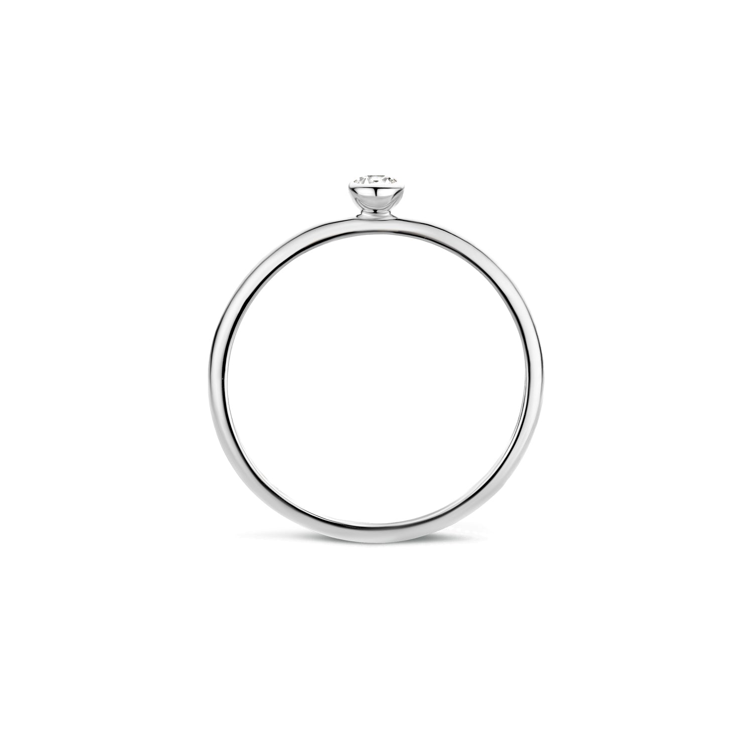 Blush Ring 1198WZI - Wit Goud (14k) met Zirkonia