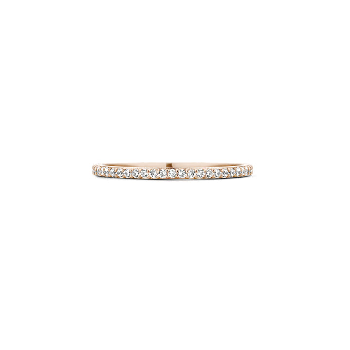 Blush Ring 1201RZI - Rosé Goud (14k) met Zirkonia