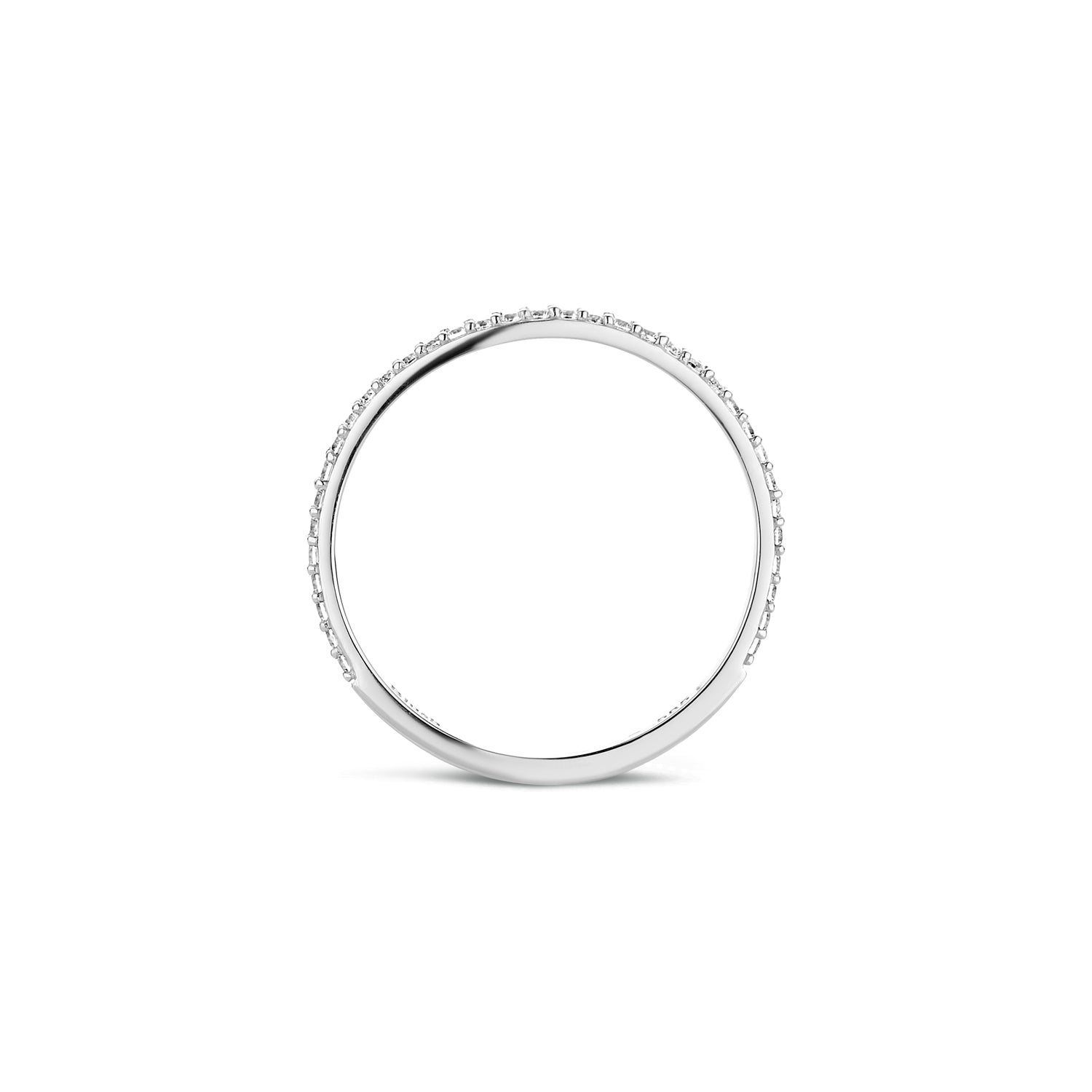 Blush Ring 1201WZI - Wit Goud (14k) met Zirkonia