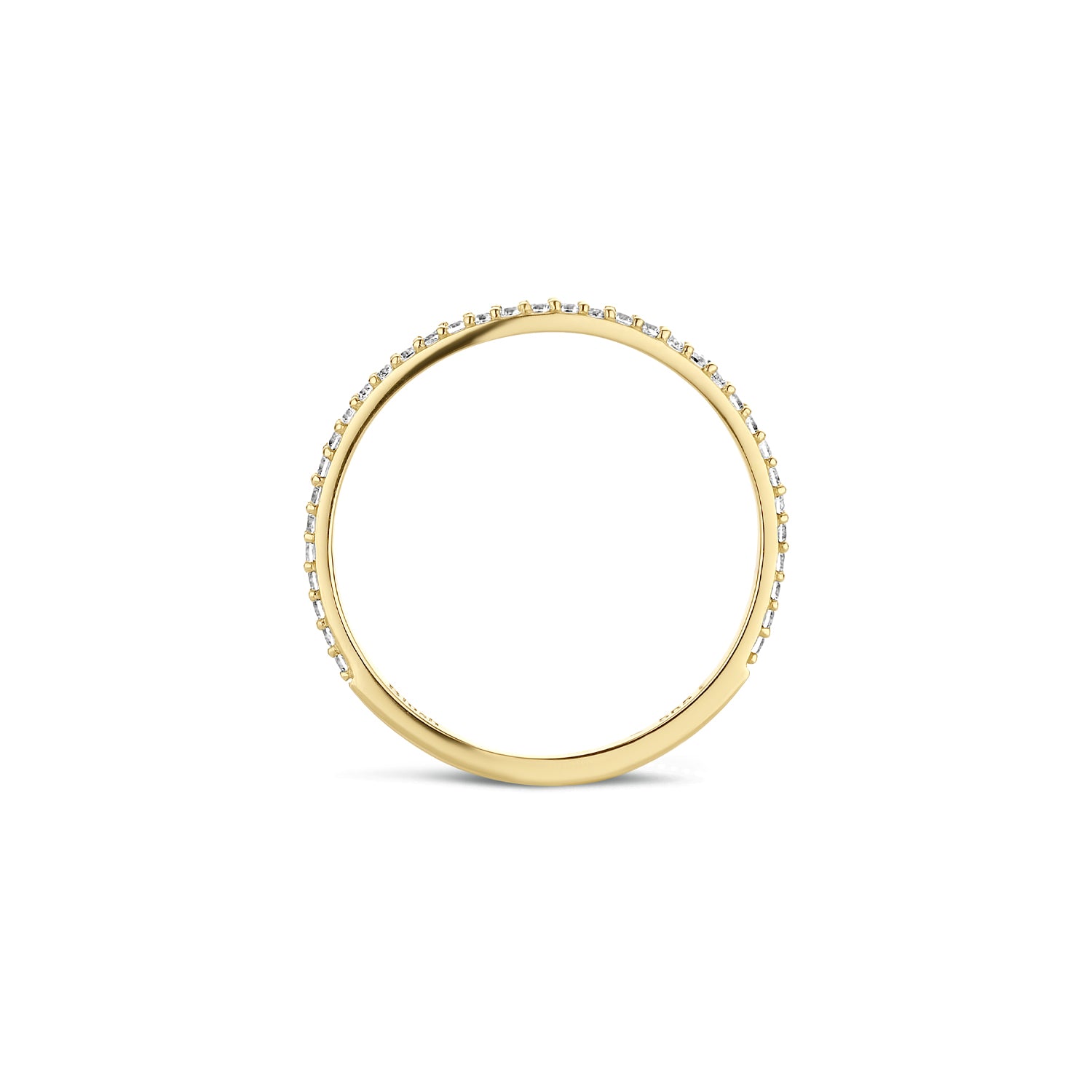 Blush Ring 1201YZI - Geel Goud (14k) met Zirkonia