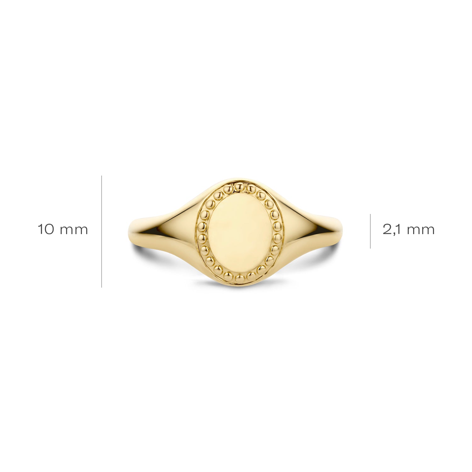 Blush Ring 1205YGO - Geel Goud (14k)