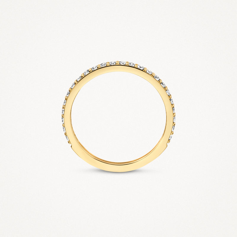 Blush Ring 1244YZI - Geel Goud (14k) met Zirkonia