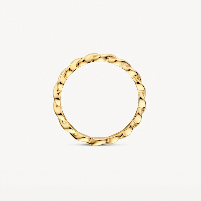 Blush Ring 1259YZI -  Geel Goud (14k) met Zirkonia