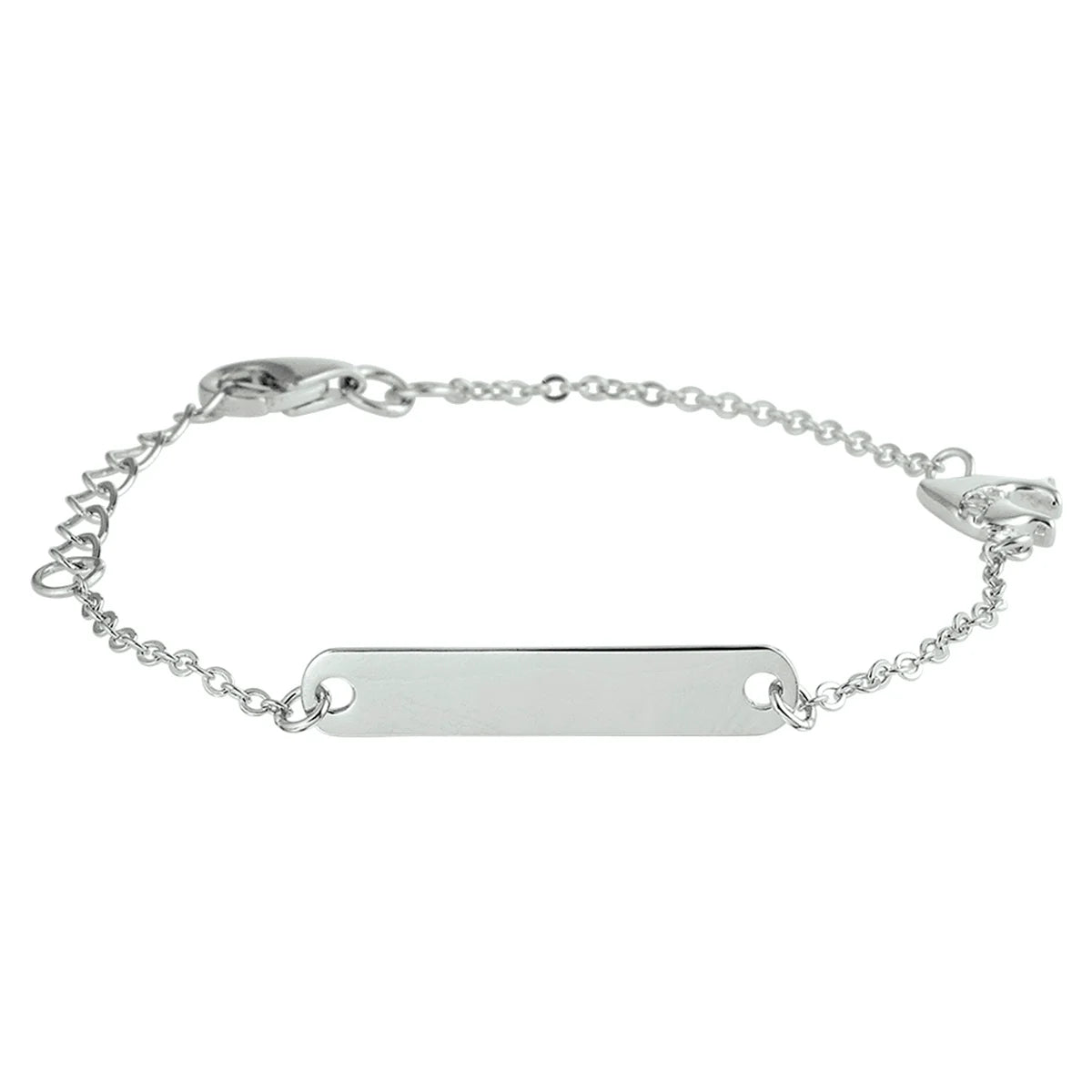 Zilveren graveerarmband dolfijn zirkonia 4,0mm | 11-13cm
