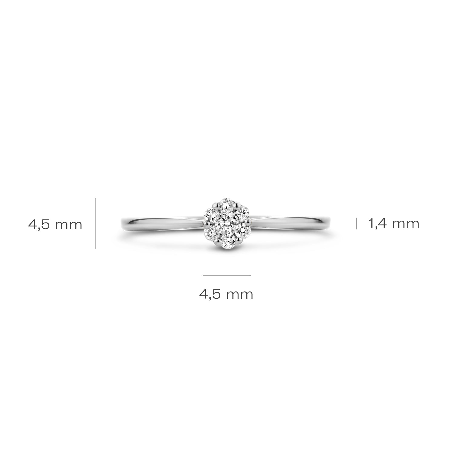 Blush Natural Diamonds Ring 1610WDI