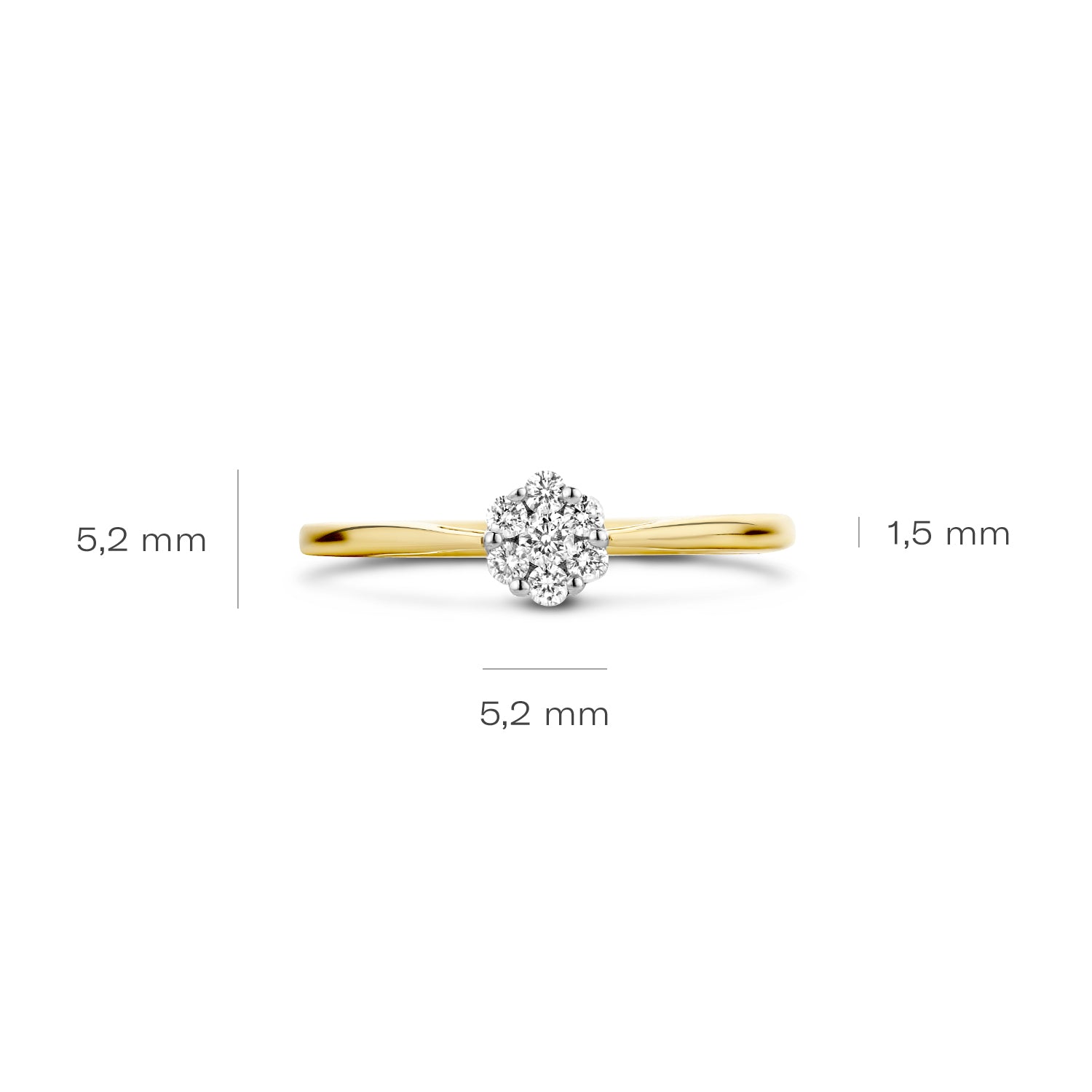 Blush Natural Diamonds Ring 1611BDI