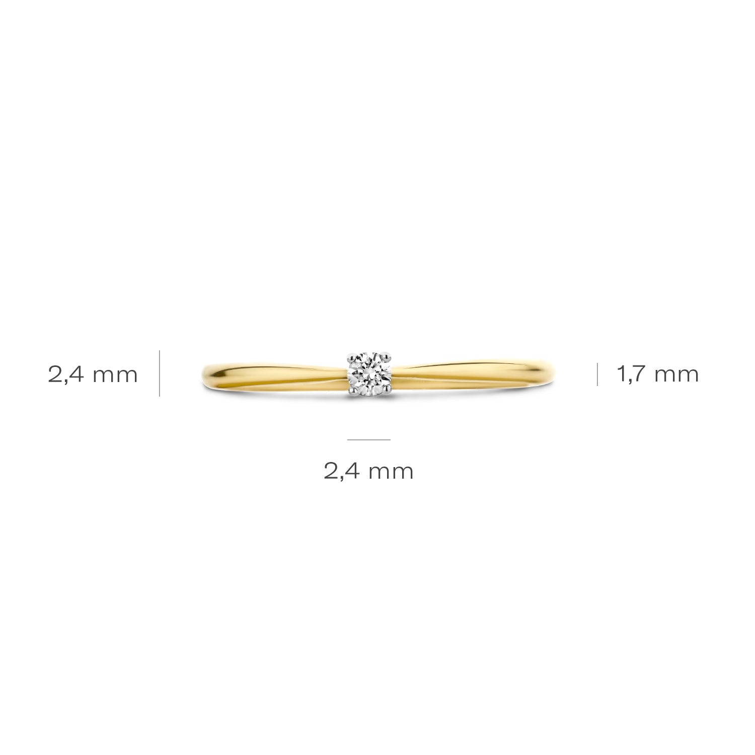 Blush Natural Diamonds Ring 1621BDI