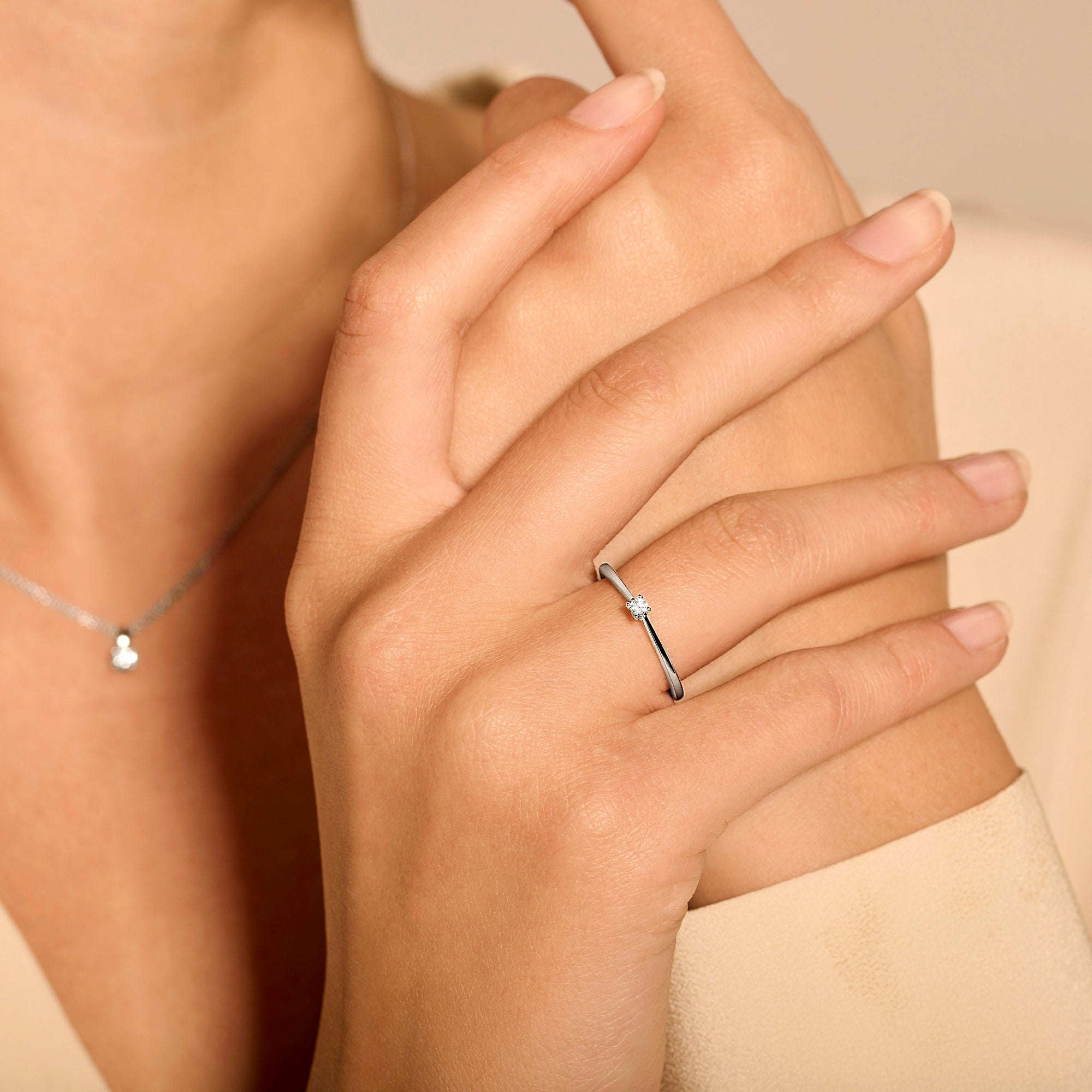 Blush Natural Diamonds Ring 1621WDI