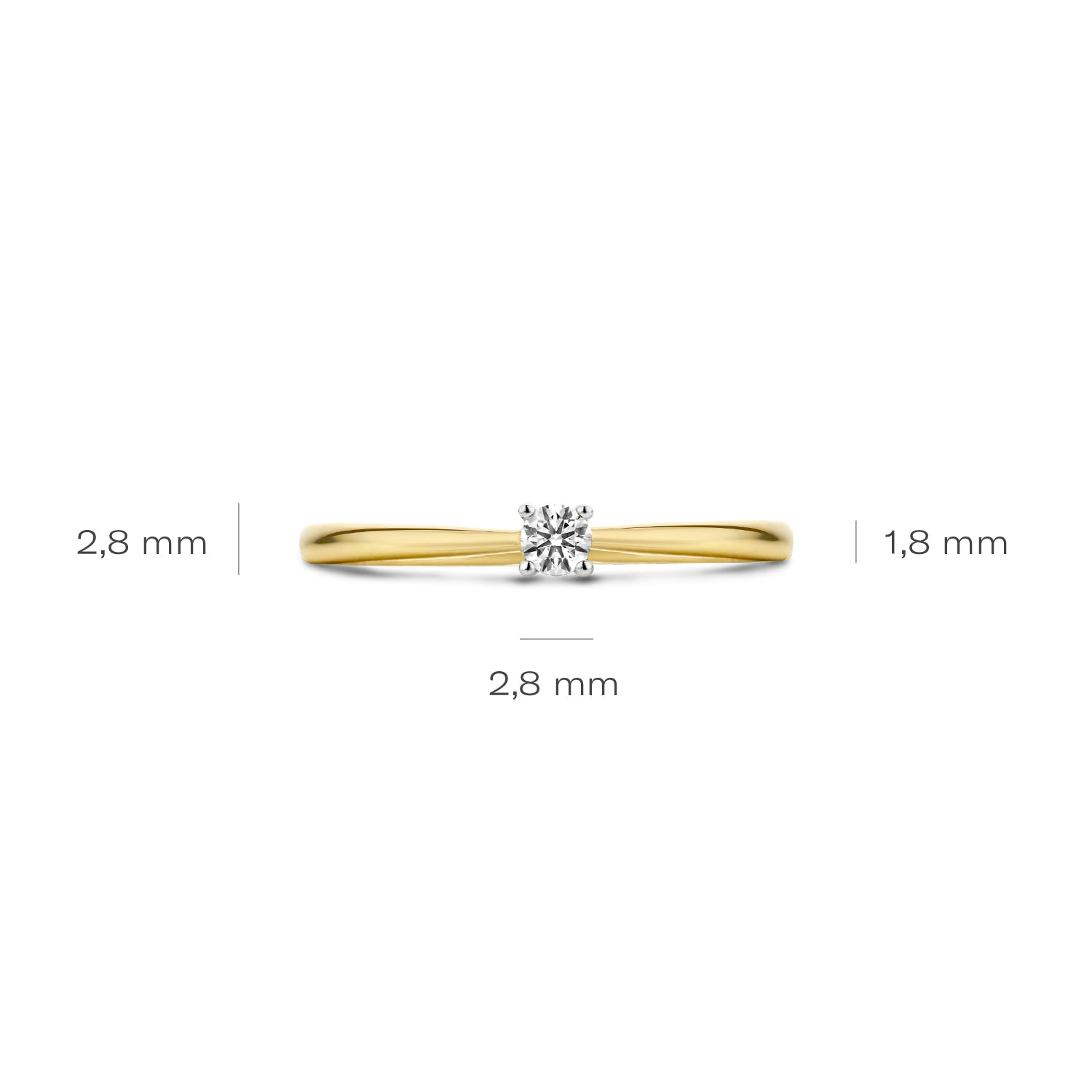 Blush Natural Diamonds Ring 1622BDI
