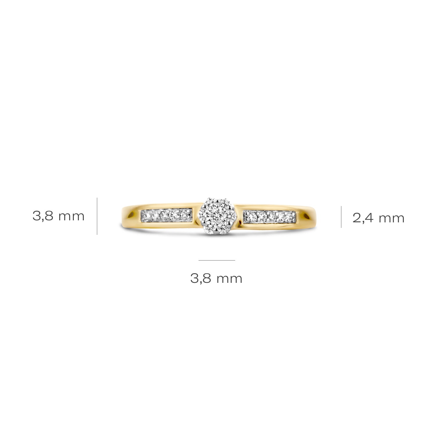 Blush Natural Diamonds Ring 1623BDI