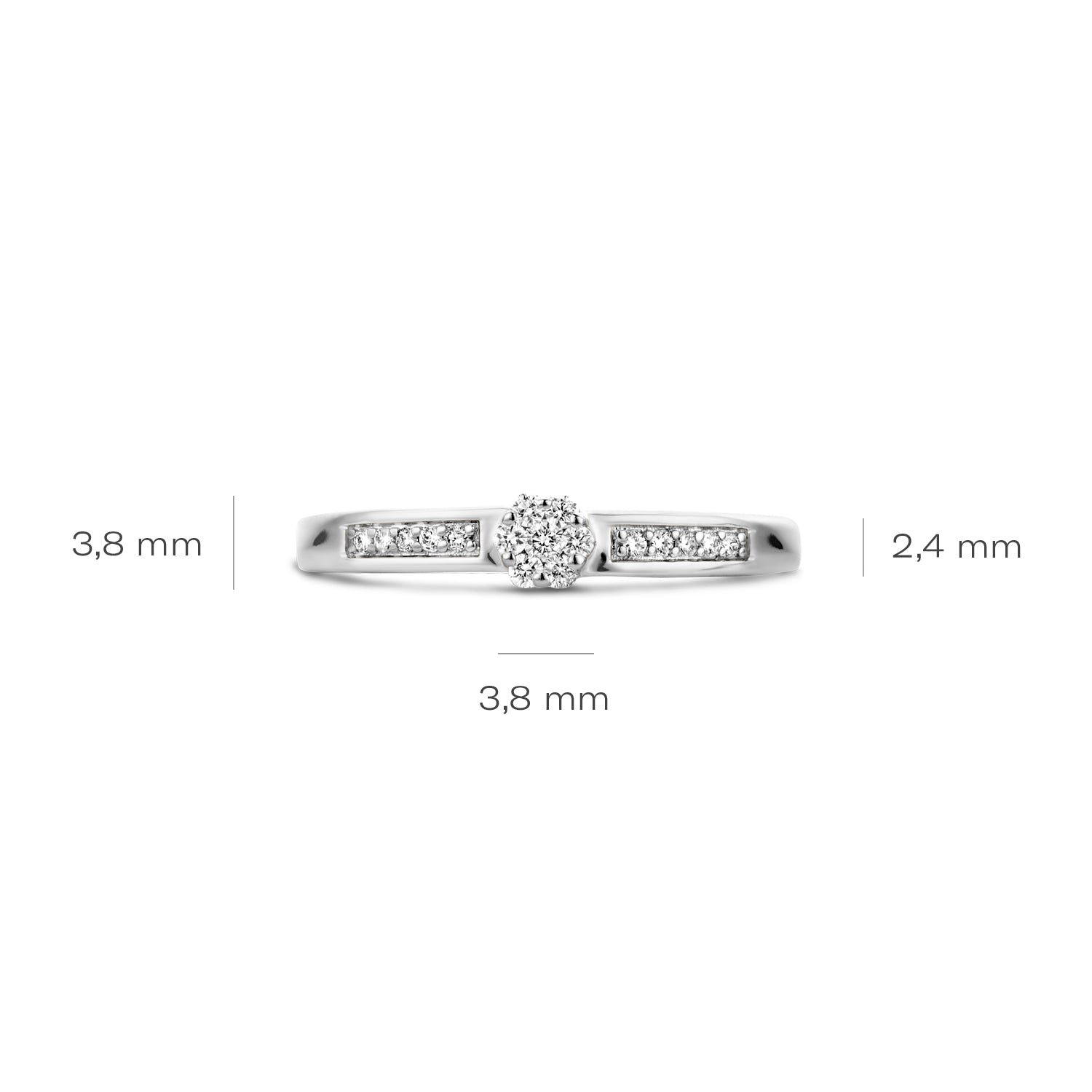 Blush Natural Diamonds Ring 1623WDI