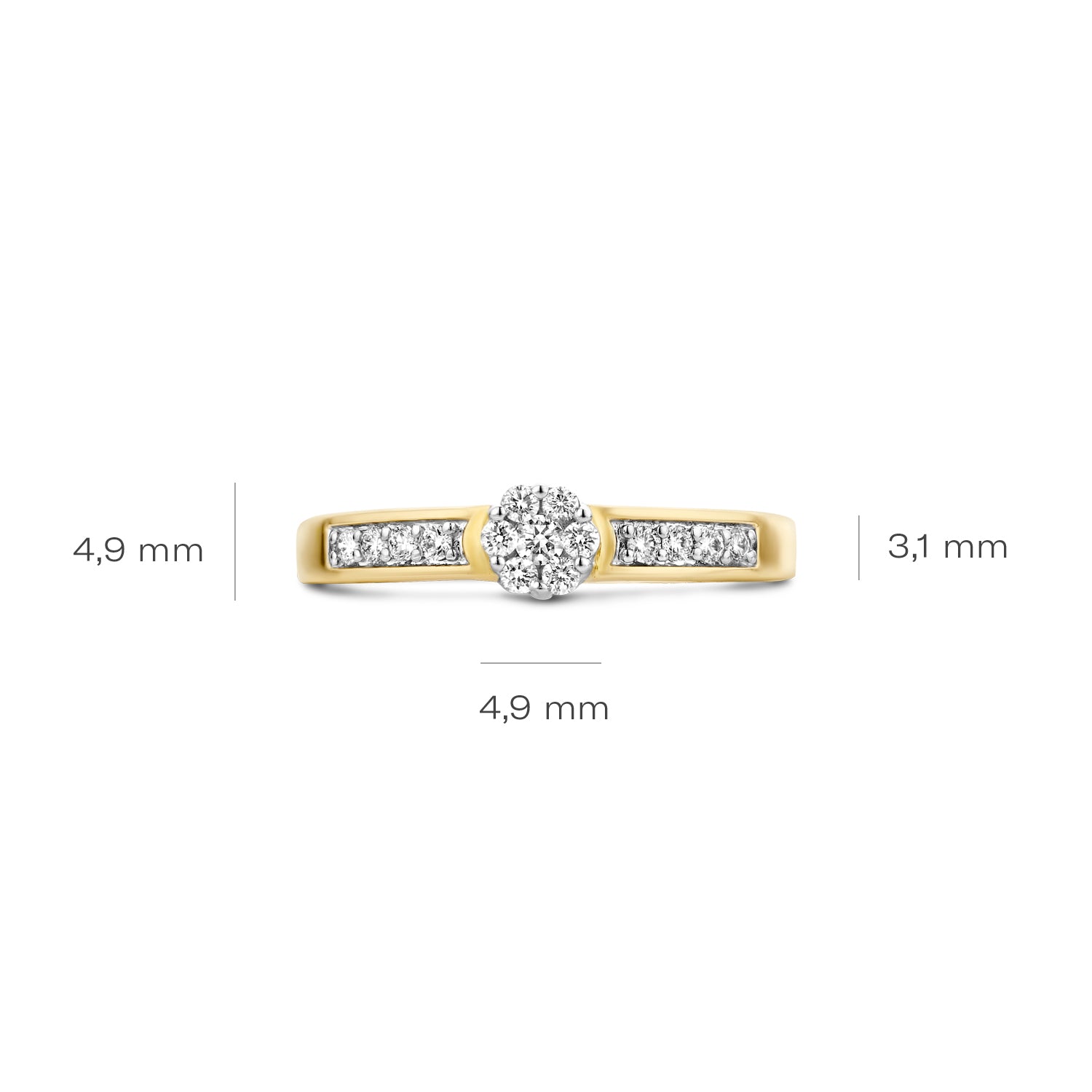 Blush Natural Diamonds Ring 1624BDI