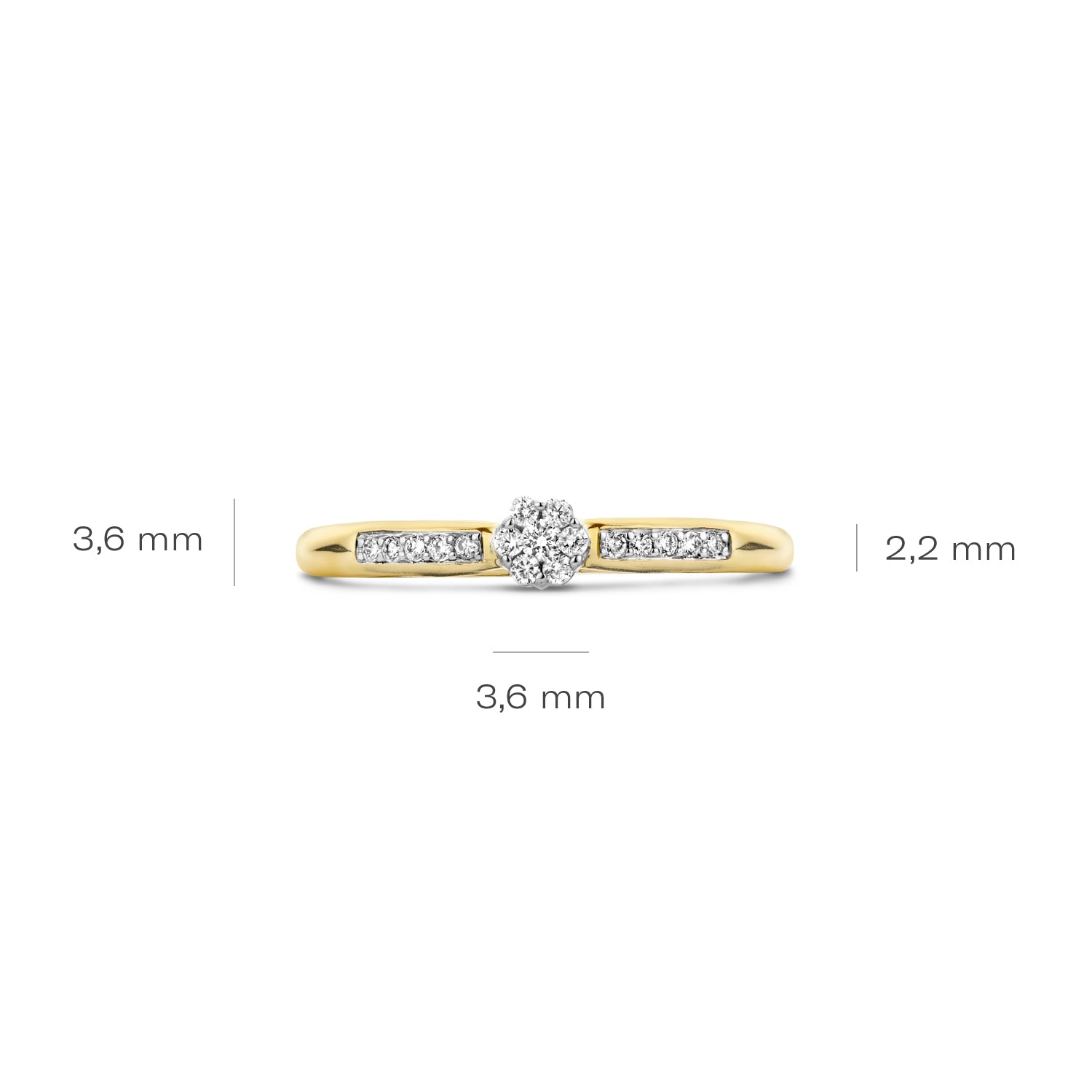 Blush Natural Diamonds Ring 1625BDI