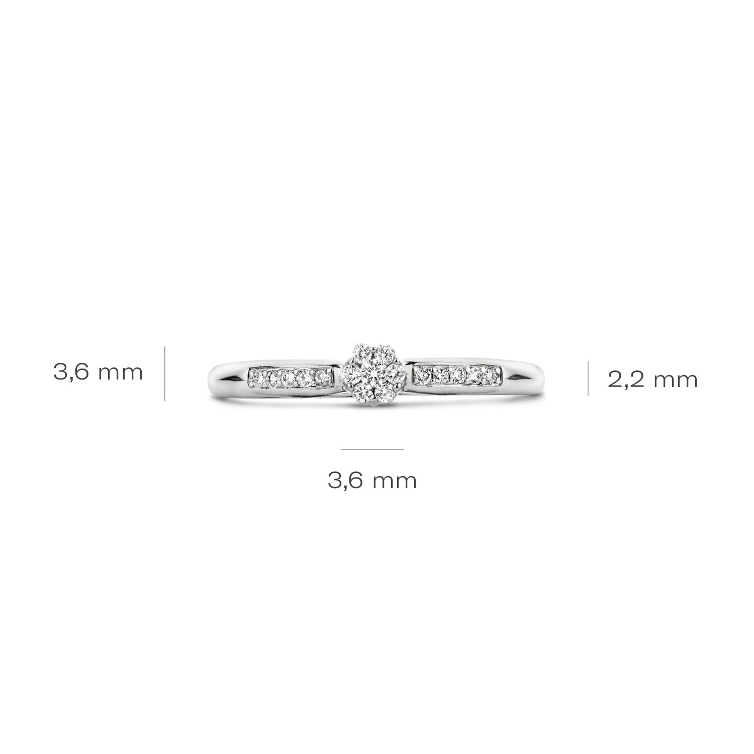 Blush Natural Diamonds Ring 1625WDI