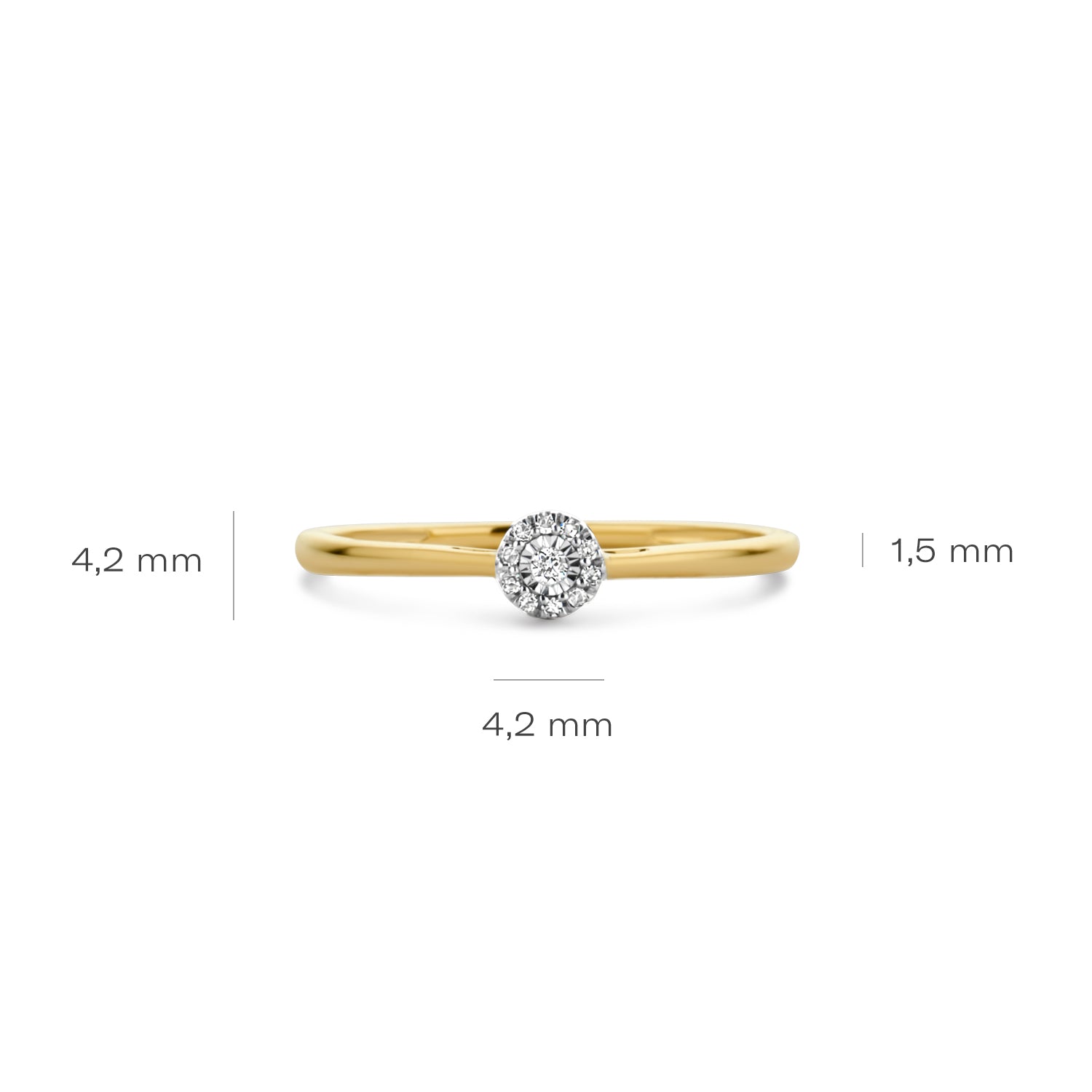Blush Natural Diamonds Ring 1646BDI