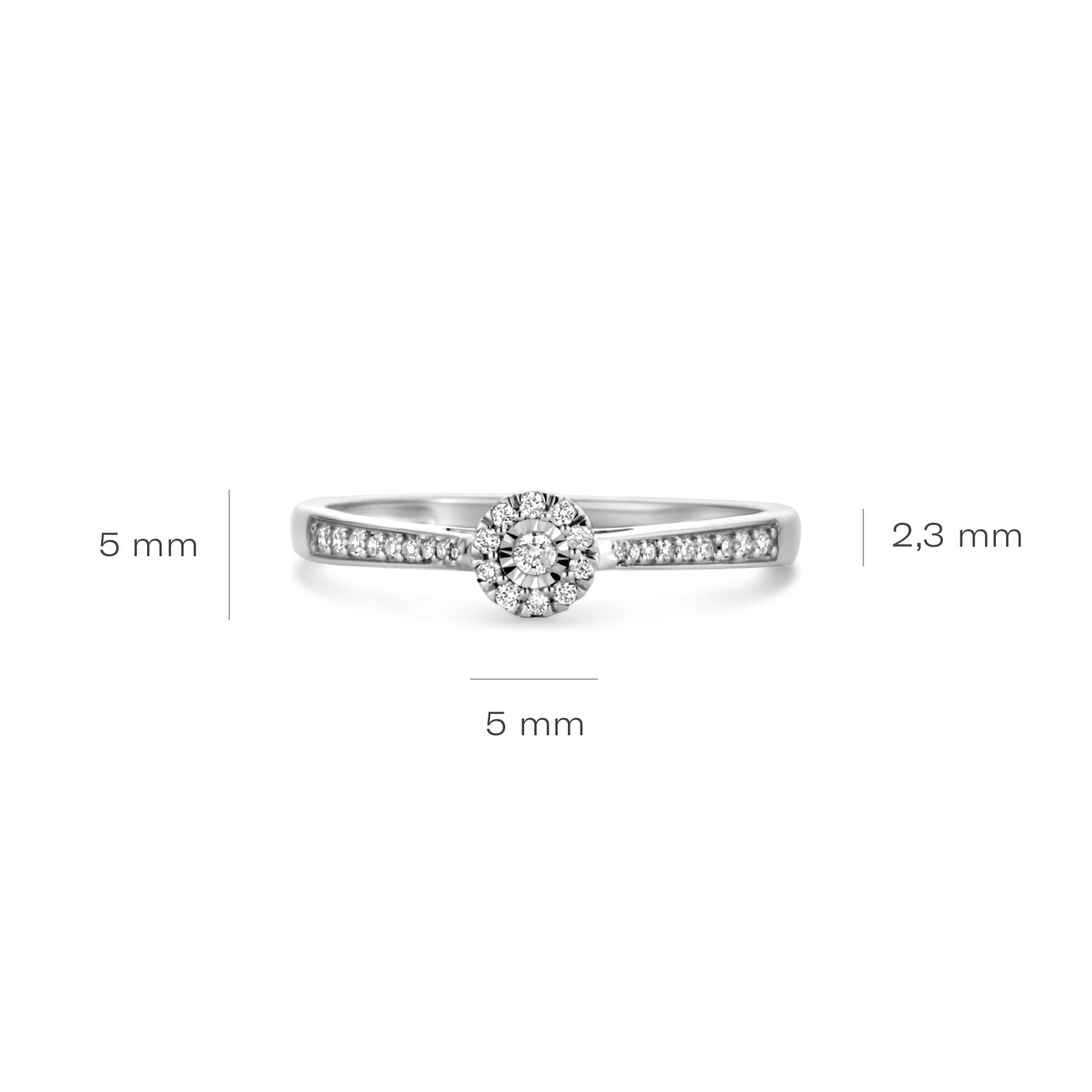 Blush Natural Diamonds Ring 1649WDI