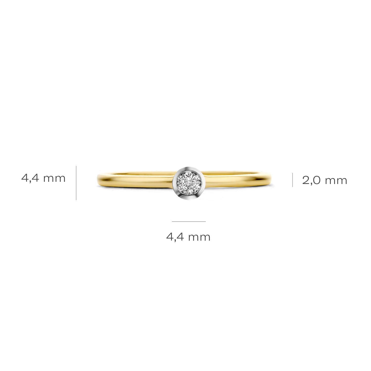 Blush Natural Diamonds Ring 1653BDI