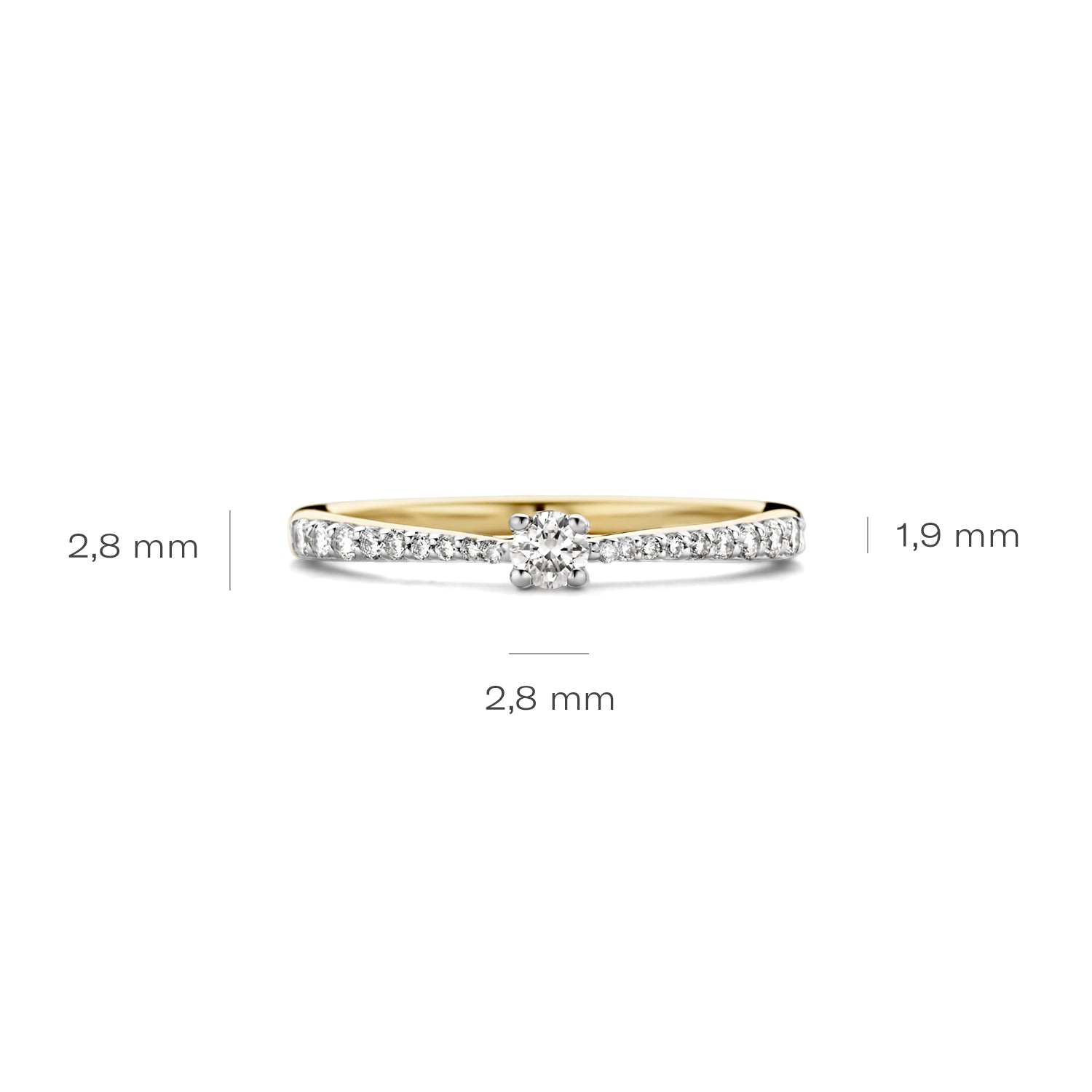 Blush Natural Diamonds Ring 1658BDI