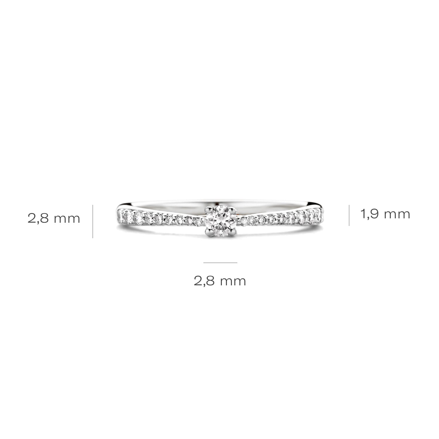 Blush Natural Diamonds Ring 1658WDI