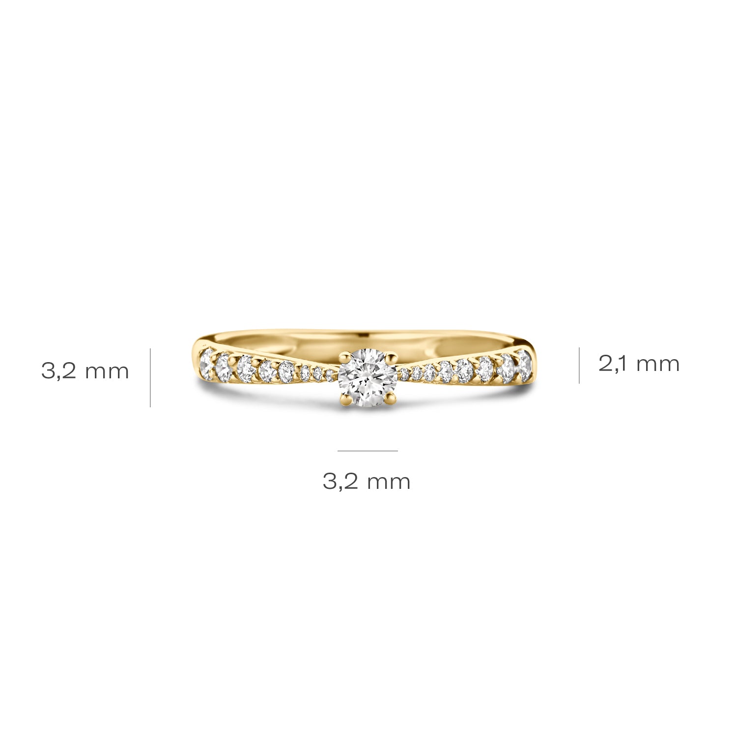 Blush Natural Diamonds Ring 1659BDI