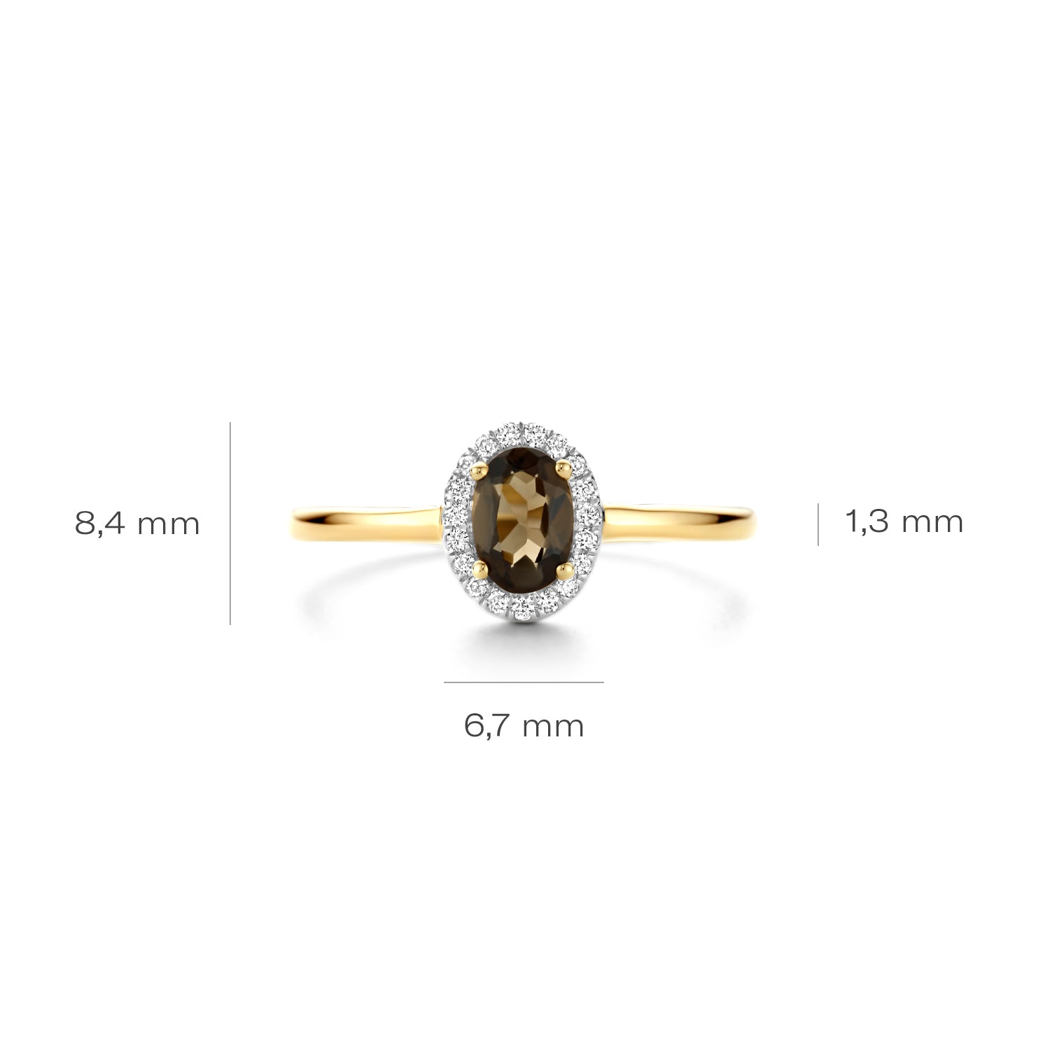 Blush Natural Diamonds Ring 1661YDS